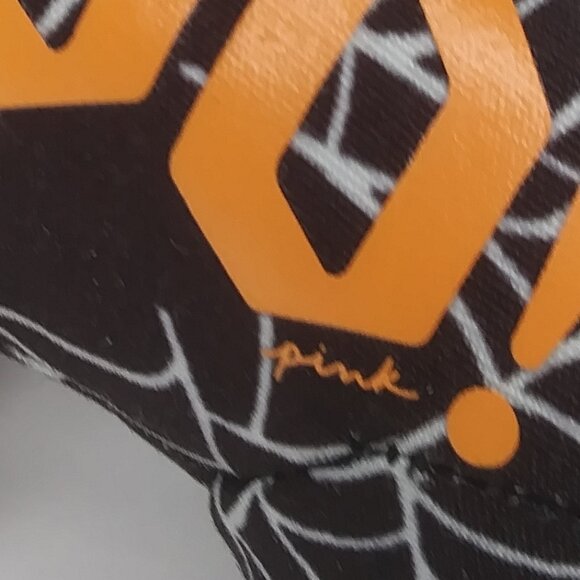 Victoria's Secret PINK Dog Halloween Spider Web  Boo! Dog Black White BOO - Picture 6 of 16